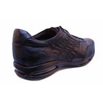 Sapatênis Democrata Smart Comfort Air Full Marrom Café Couro - Berti Maria